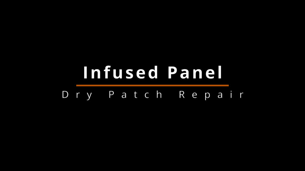 infused panel fixing dry patch - members video